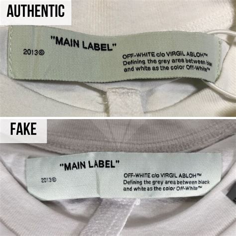 off white shirt counterfeit